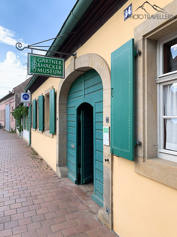 Der Eingang zum Gärtner- und Häckermuseum