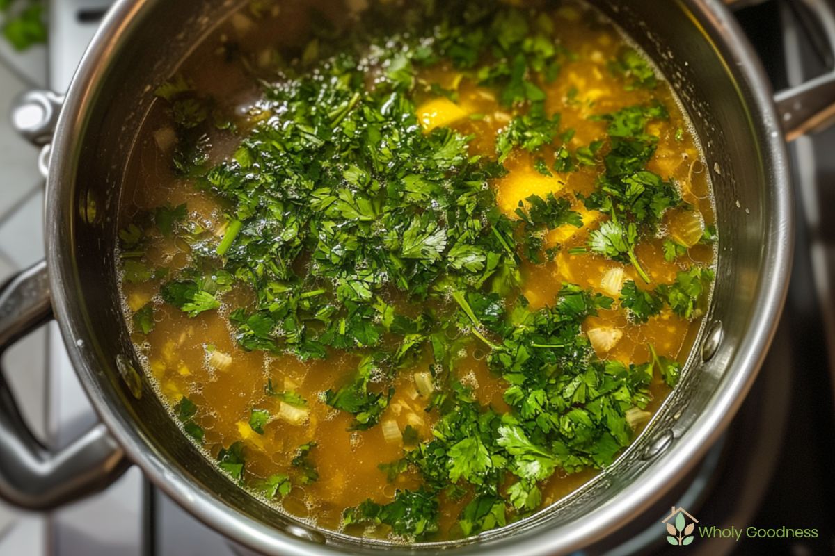 Lemon Coriander Soup Recipe