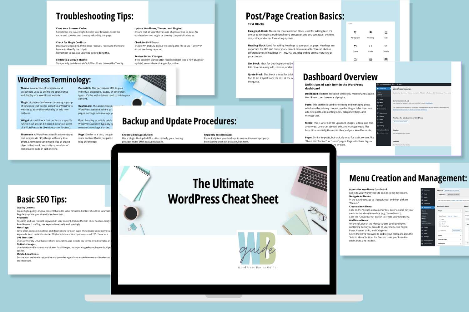 Mastering Kadence Blocks: A How-To for Gutenberg Users 4 thumbnail ultimate wordpress cheat sheet