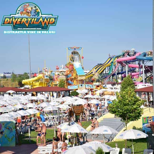 PARCURI ACVATICE BUCURESTI Divertiland Park umbrele