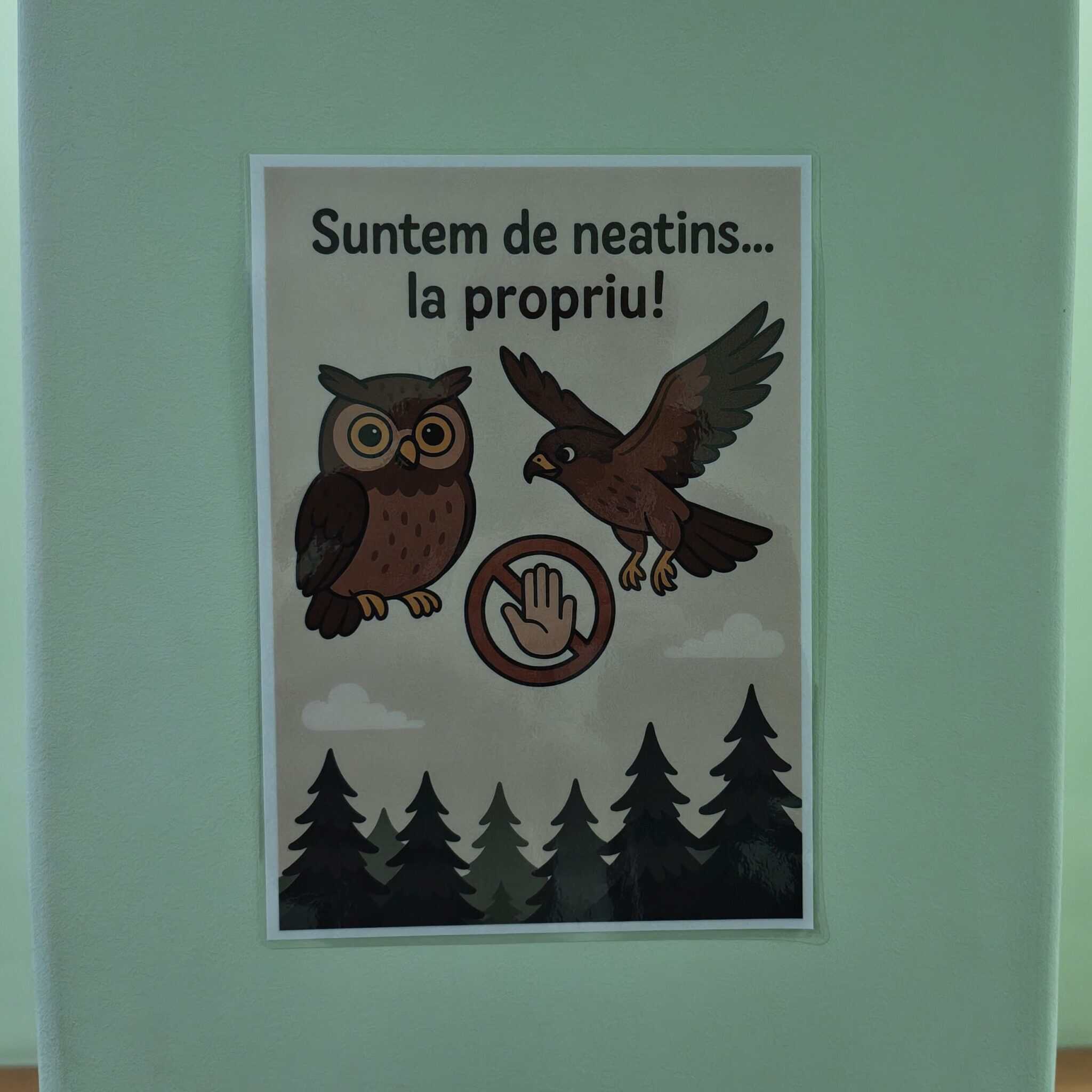 Muzeul cinegetic Posada - afiș