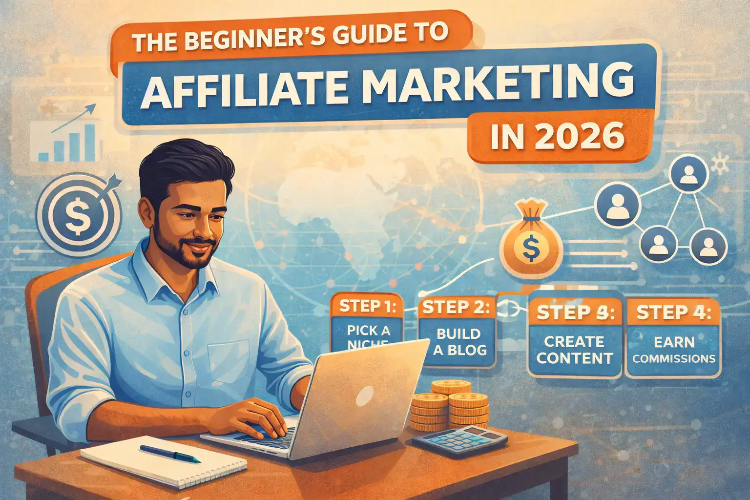 Beginner’s Guide to Affiliate Marketing in 2026 (Step-by-Step)
