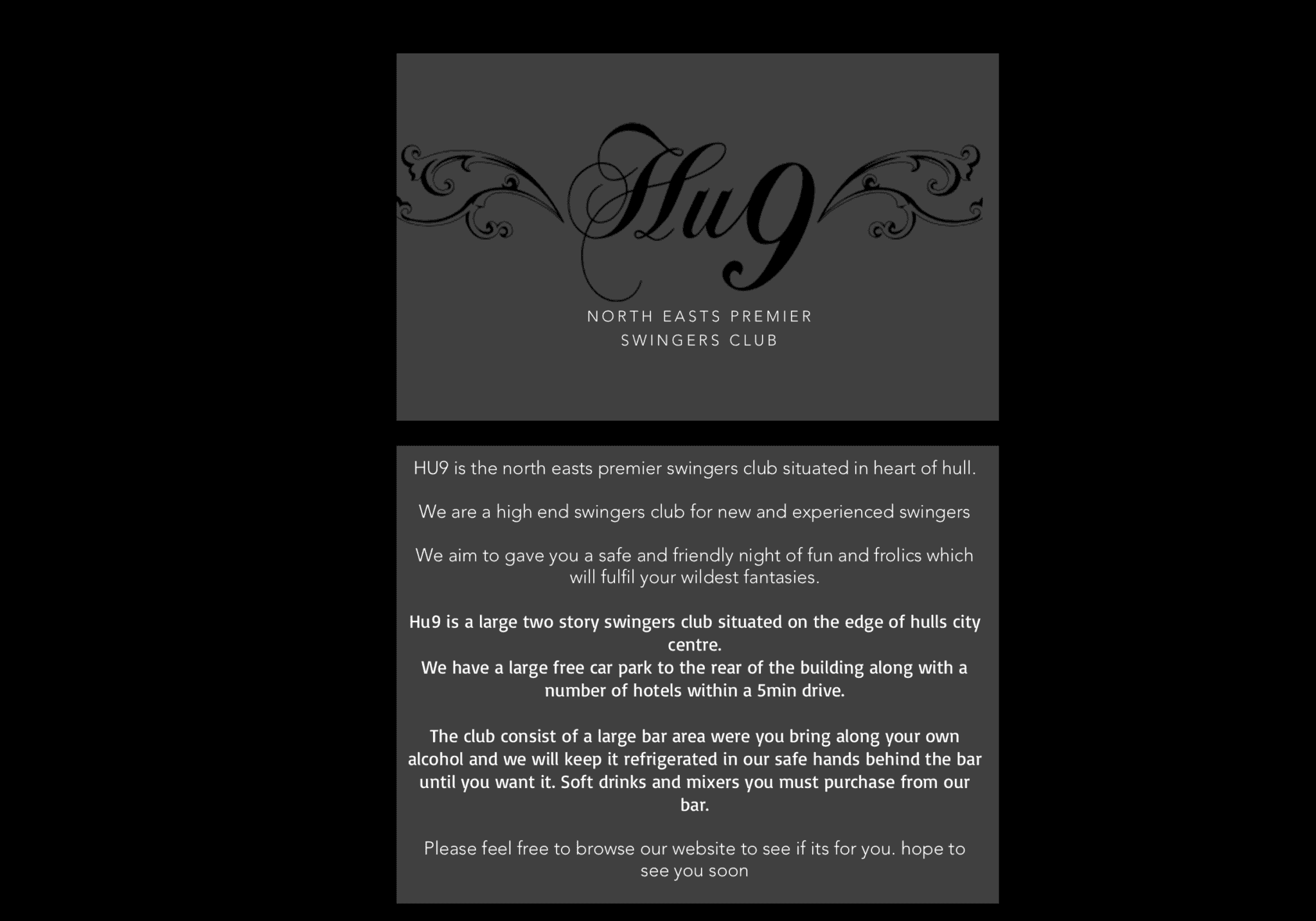 Hu9 Swingers Club Hull