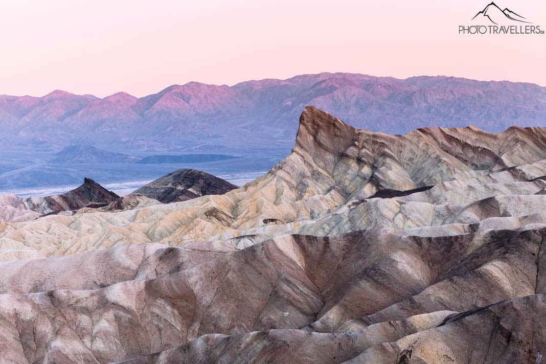 Der Zabriskie Point am Morgen