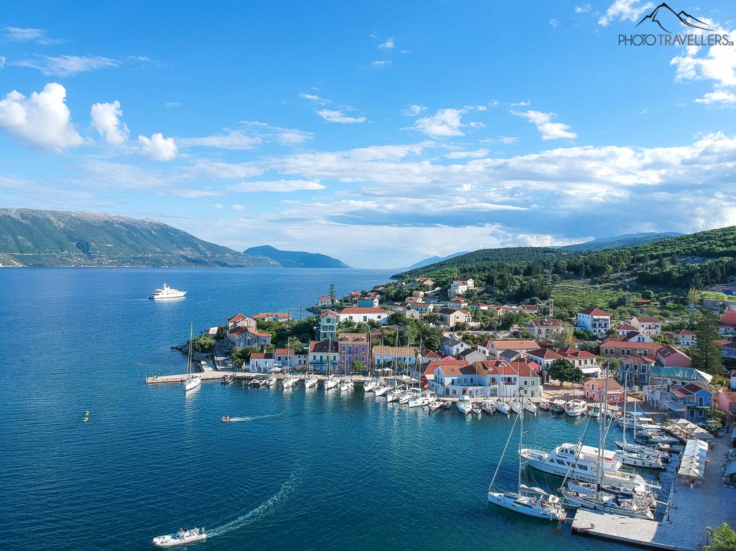 Das Fischerörtchen Fiskardo auf Kefalonia