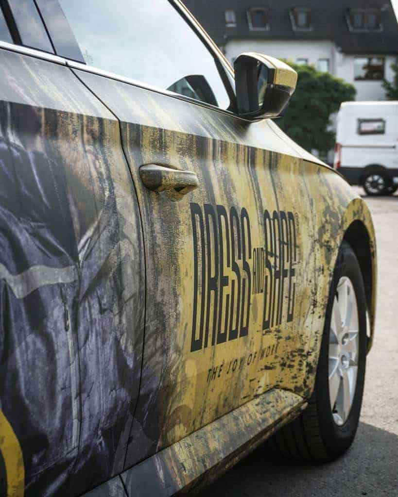 Fahrzeugbeschriftung im Digitaldruck