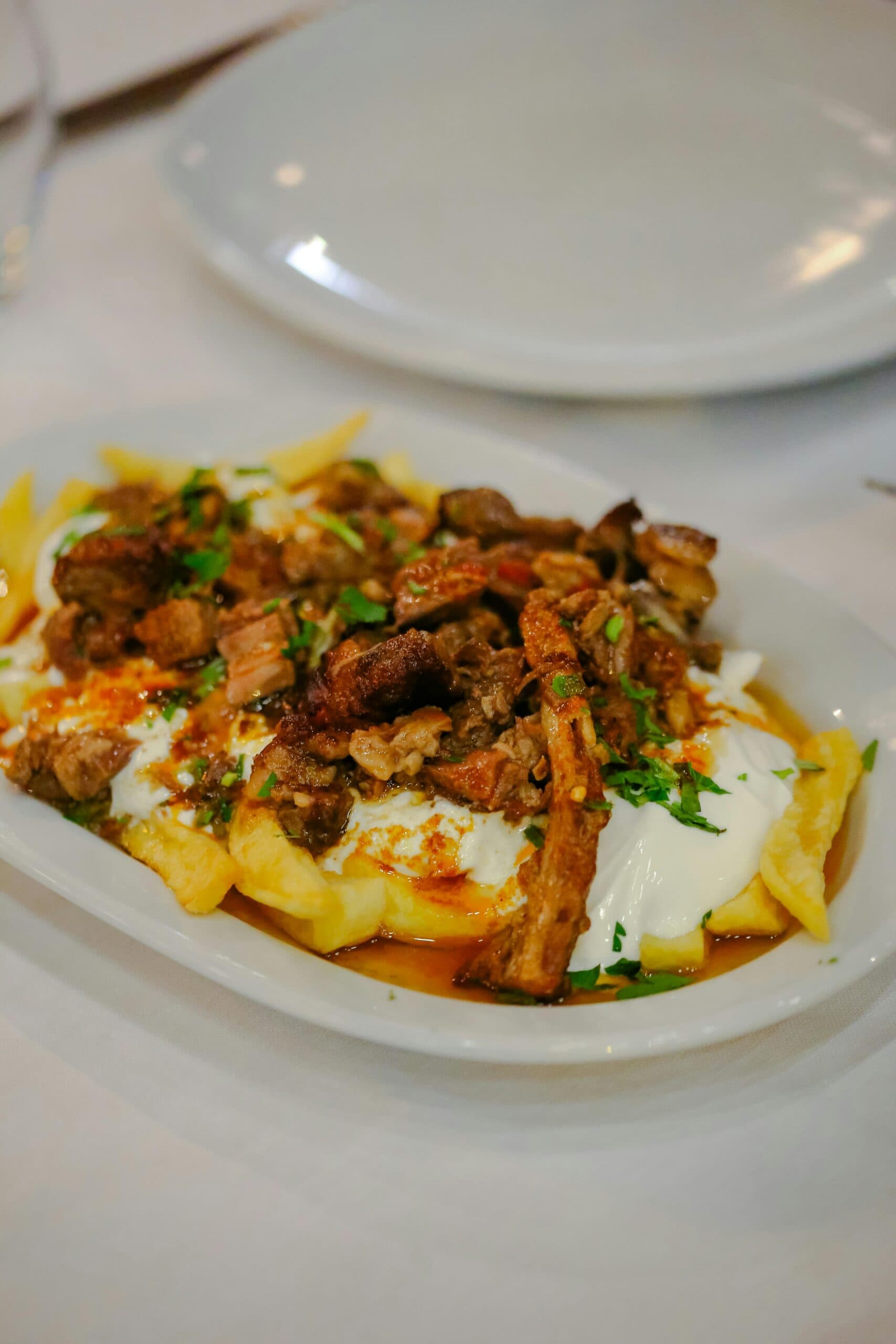 Dirty Fries In A Tray