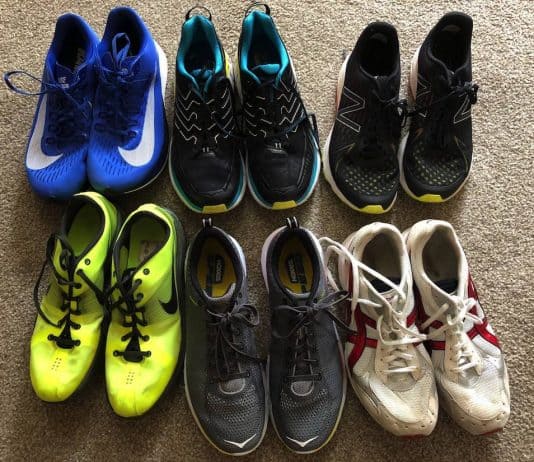 Runners can reduce injury risk by rotating their shoes