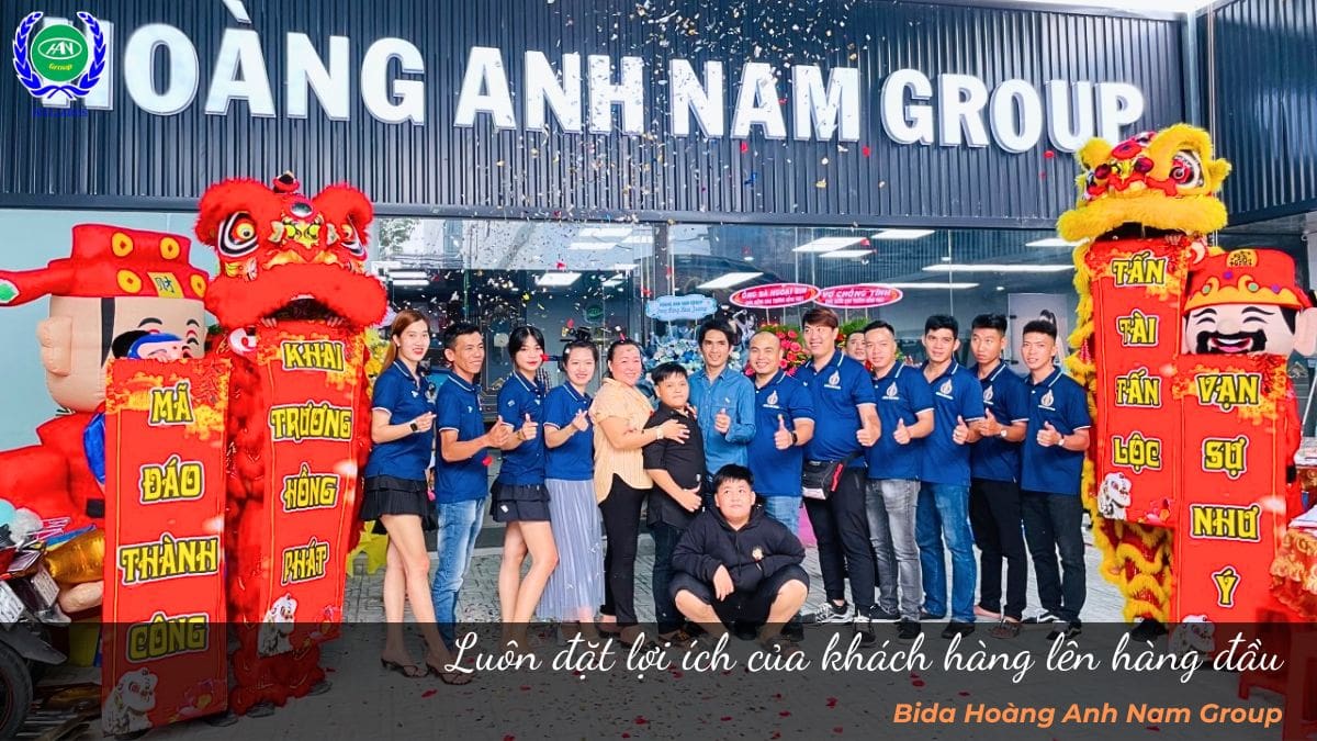Bida Hoàng Anh Nam Group luôn đặt lợi ích của khách hàng lên hàng đầu