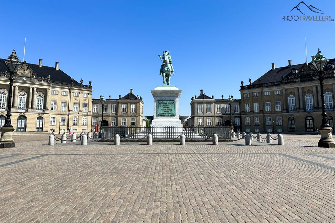 Schloss Amalienborg in Kopenhagen