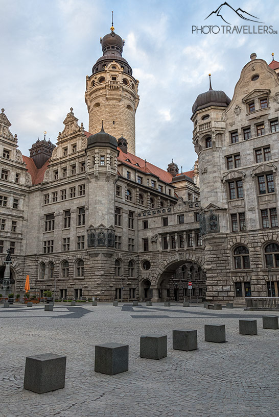 Das Neue Rathaus am Morgen