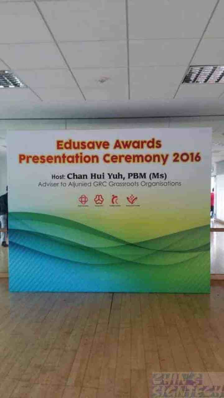 Event Stage backdrop for Annual Bursary Award