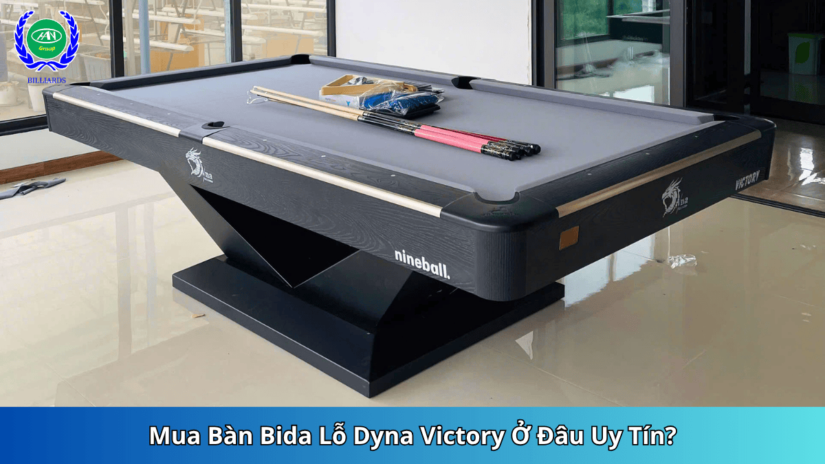 Mua Bàn Bida Lỗ Dyna Victory Ở Đâu Uy Tín | Bida Hoàng Anh Nam Group