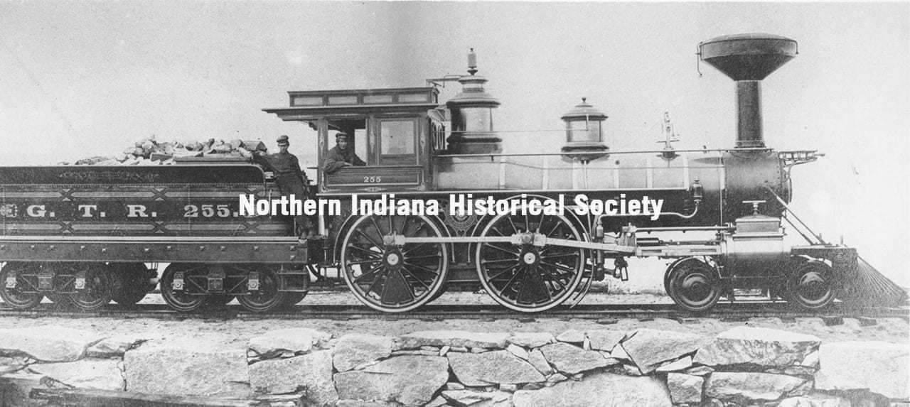 Grand Trunk Railroad ph1137 Old steam locomotive from the early 20th century at The History Museum, showcasing transportation history.