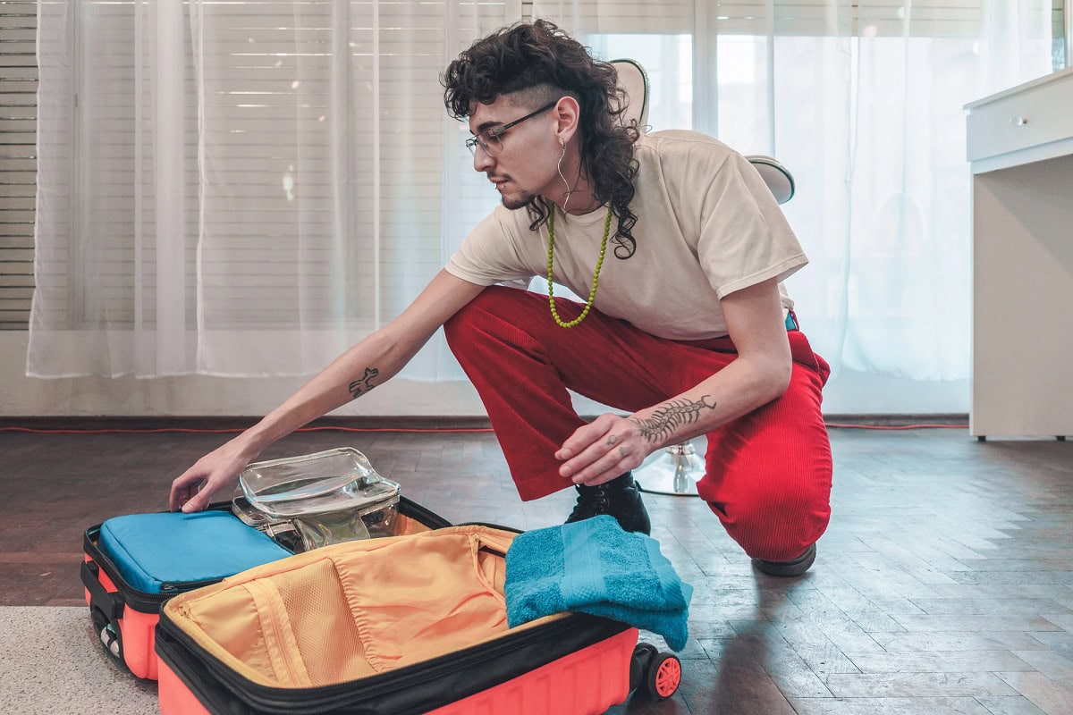 how to pack a small suitcase