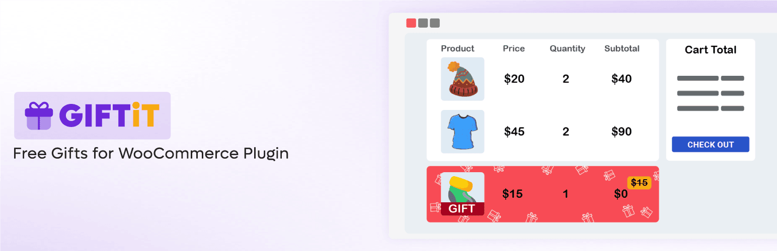 GIFTiT - Free Gifts For WooCommerce by ithemeland banner