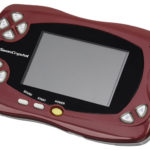 Tapis de jeu rétro portable pour gamers, console de jeu portable avec écran LCD, perfect pour jeux vidéo classiques et arcade.