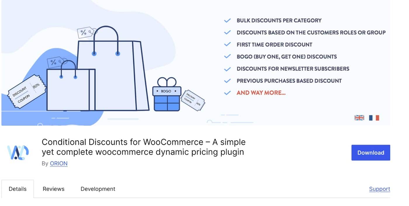 conditional discount WooCommerce plugin