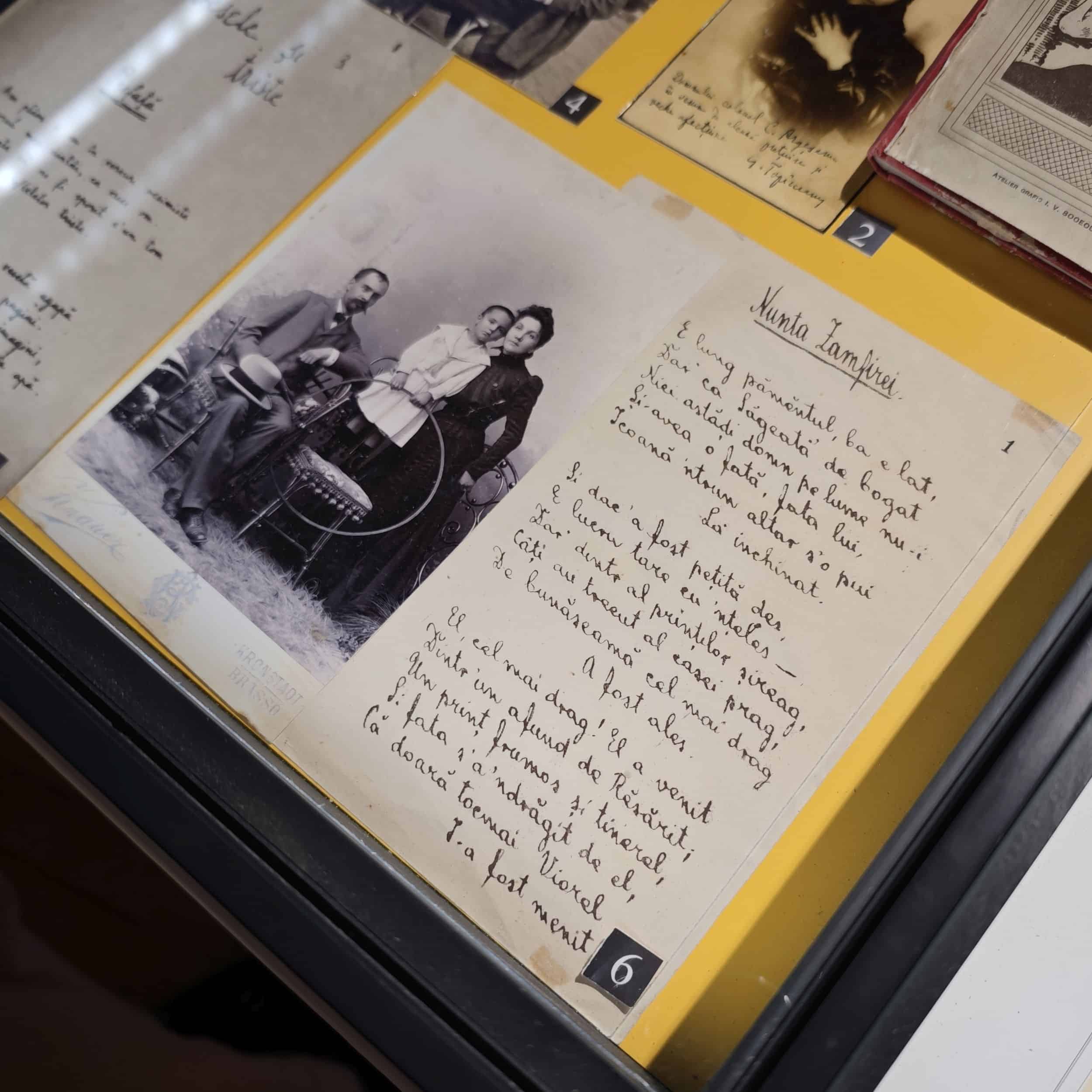 Muzeul Literaturii Române - Nunta Zamfirei, manuscris