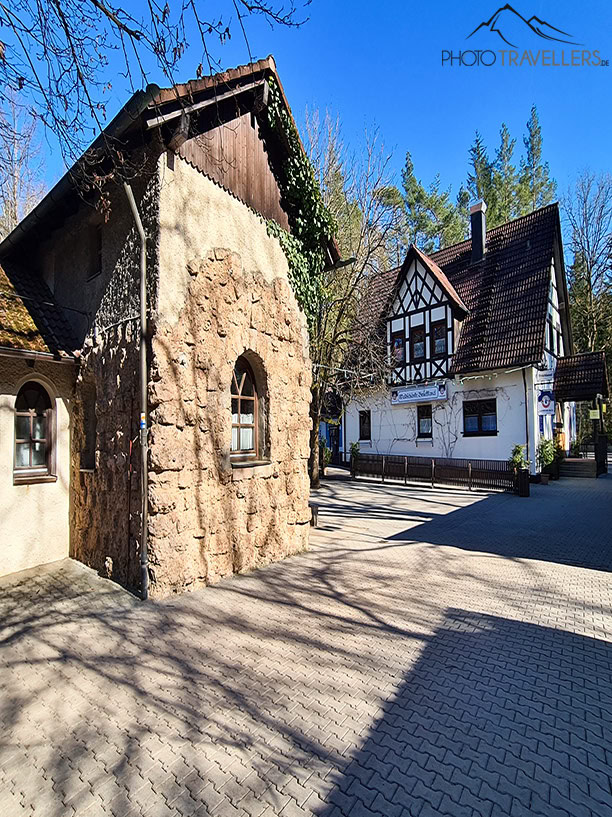 Die Waldschänke Brückkanal mit Biergarten
