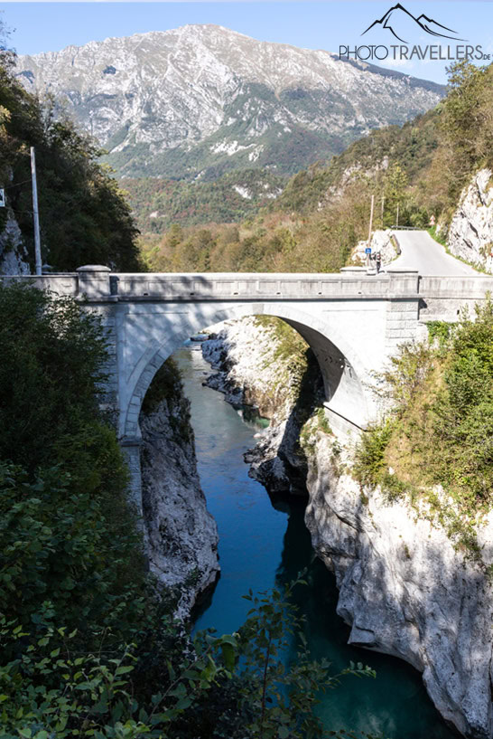 Die Napoleons Brücke in Slowenien