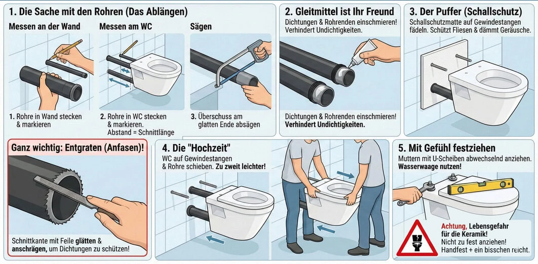 WC austauschen – Schritt für Schritt zur neuen Toilette