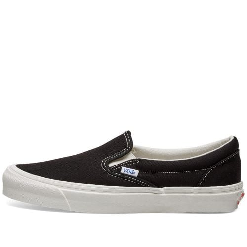 Vans Vault Classic Slip On Sneakers in Black Mens Vans Vault UK