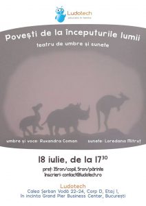 Povesti de la inceputurile lumii - teatru de umbre si sunete