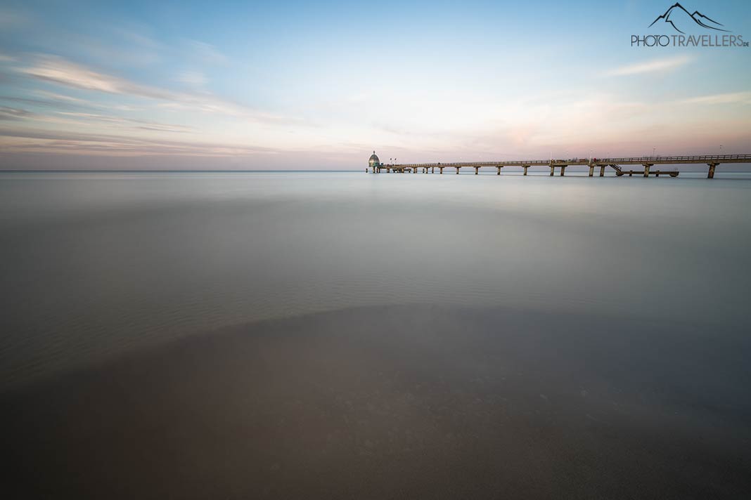 Die Seebrücke Zinnowitz mit der beeindruckenden Tauchglocke