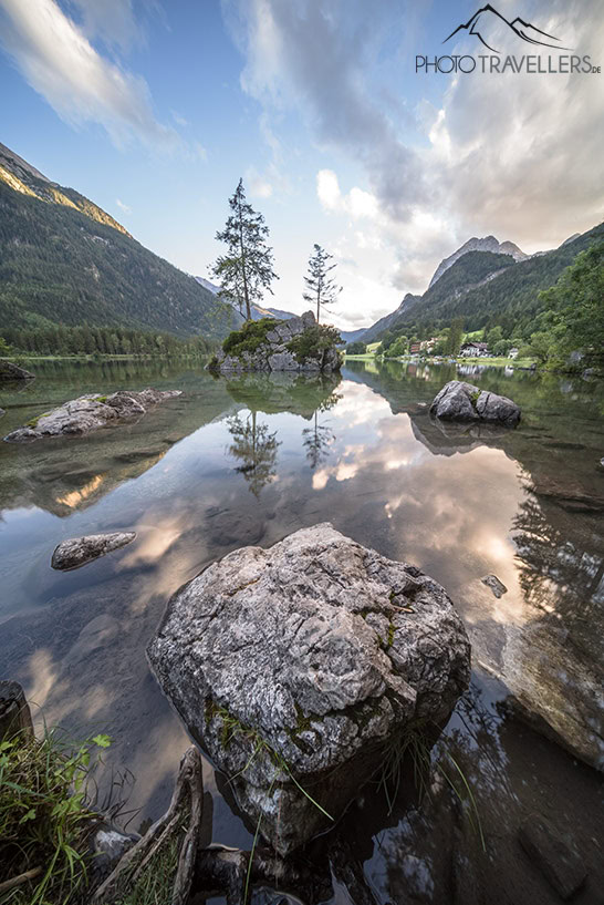 Testfoto mit dem Laowa-Weitwinkelobjektiv am Hintersee