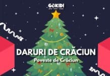 Daruri de Crăciun. Poveste de Crăciun de Nicole Sima | PDS #161 pom de craciun cutii de cadouri poveste DARURI DE CRACIUN