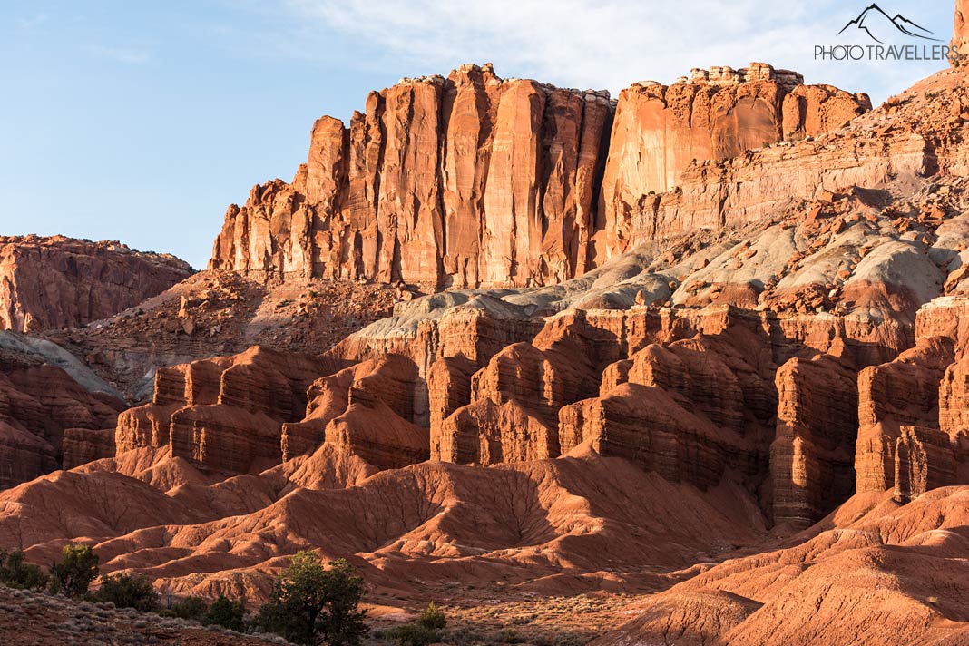 Sonnenuntergang im Capitol Reef Nationalpark