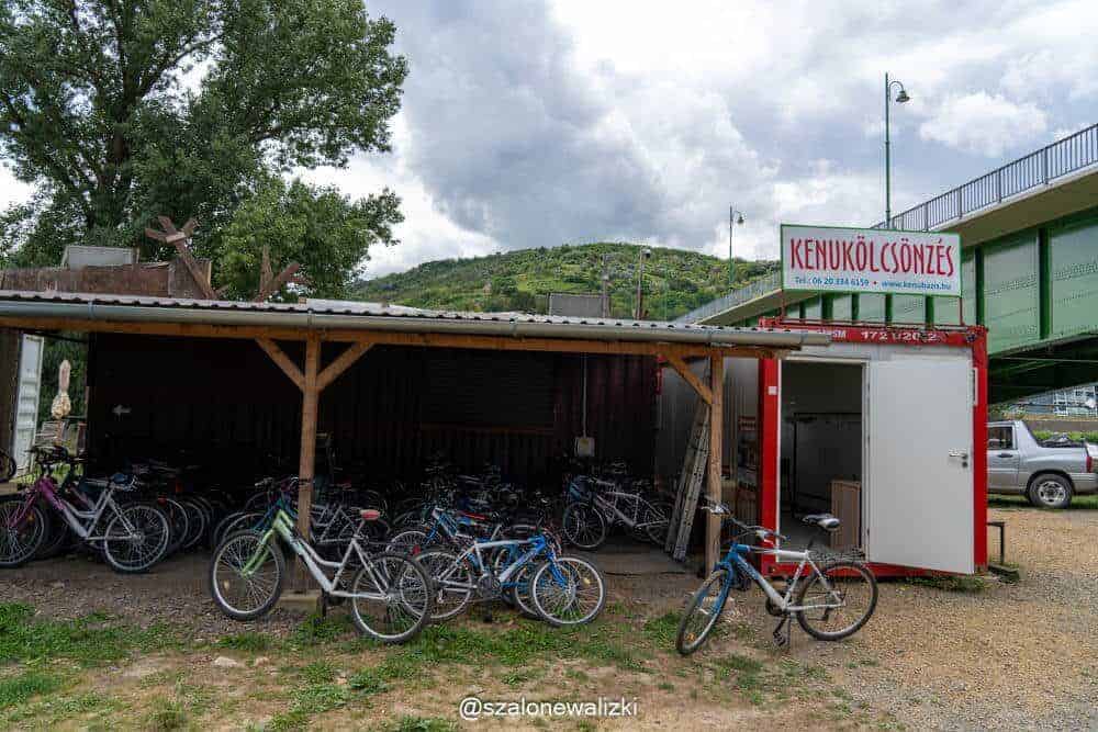 ścieżka rowerowa w Tokaju