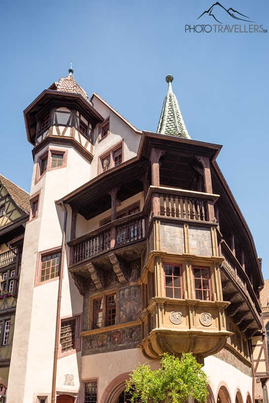 Das Maison Pfister in der Rue des Marchands in Colmar