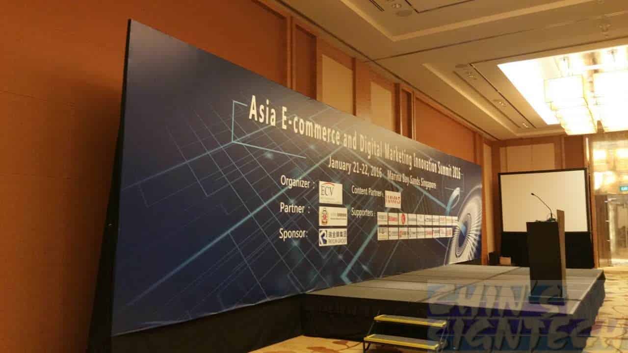 46 x 10ft backdrop for oversea China customer