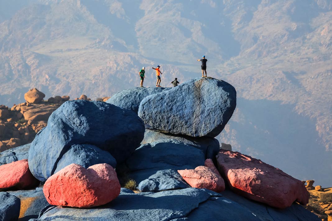 Die bunten Berge von Tafraoute