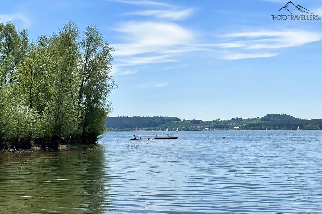 Ein SUP auf dem Großen Brombachsee