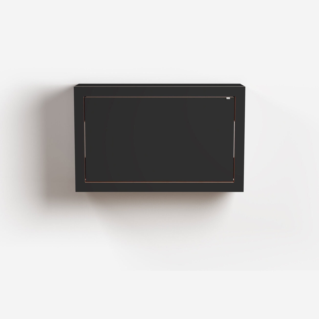 Fläpps Box Sekretär-in 80x50x20 | Klappbarer Wandschreibtisch mit viel Stauraum