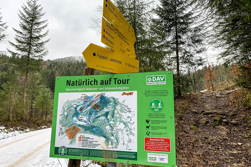 Wegweiser zur Hochries