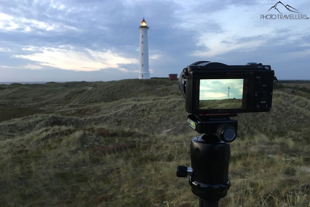 Sony Alpha 5000 auf Stativ