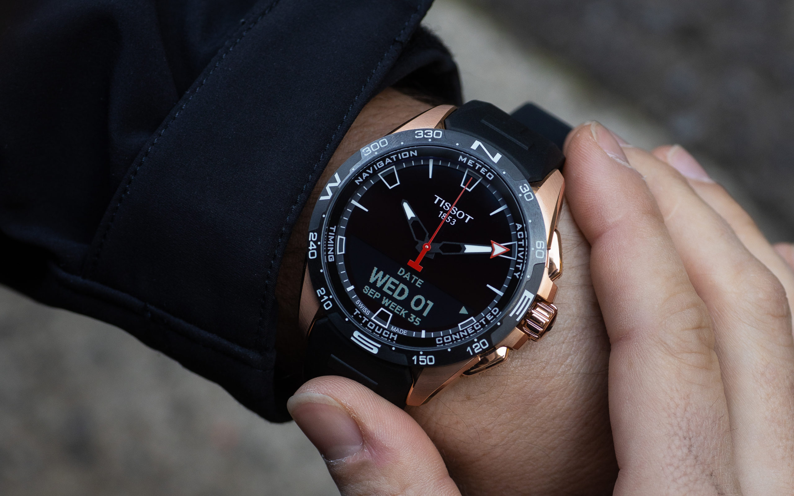 Tissotโs T-Touch Connect Solar Is A Hybrid Of Fine And Connected Watchmaking