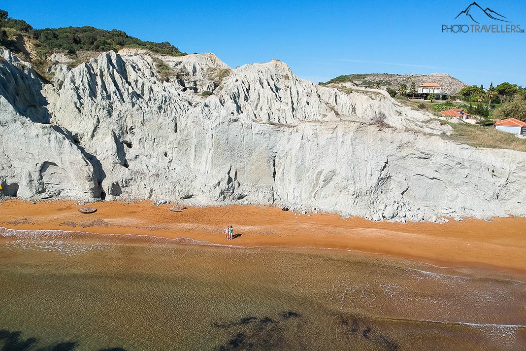 Der Xi Beach mit der beeindruckenden Küstenformation