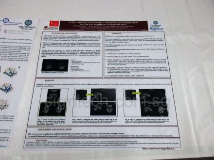 3 x 3ft Scientific Poster print on fabric for Italy Milano