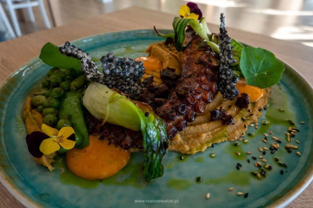 grillowana ośmiornica