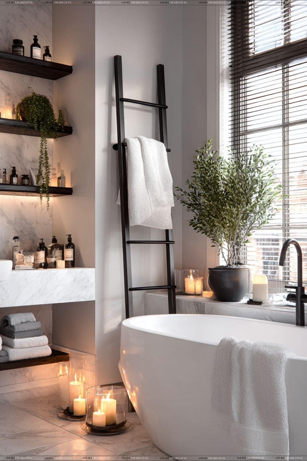 White and Anthracite Radiators Style Ideas Bathroom