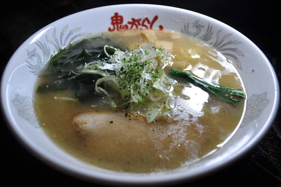 【鬼がらし岩沼店】塩ラーメン 760円(税込)