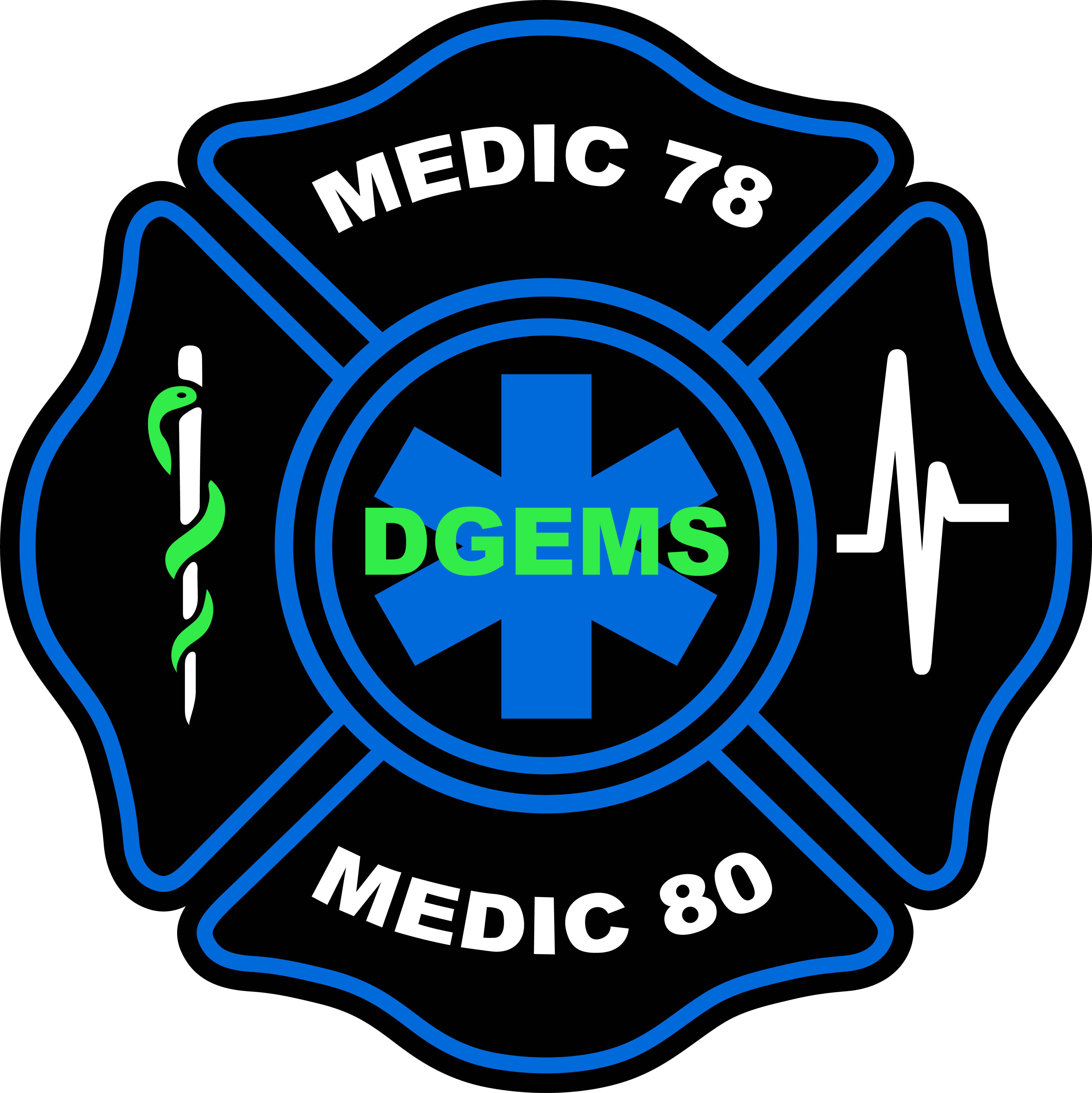DGEMS Blue logo