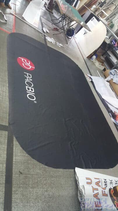 Finishing Completed on 6ft table cloth