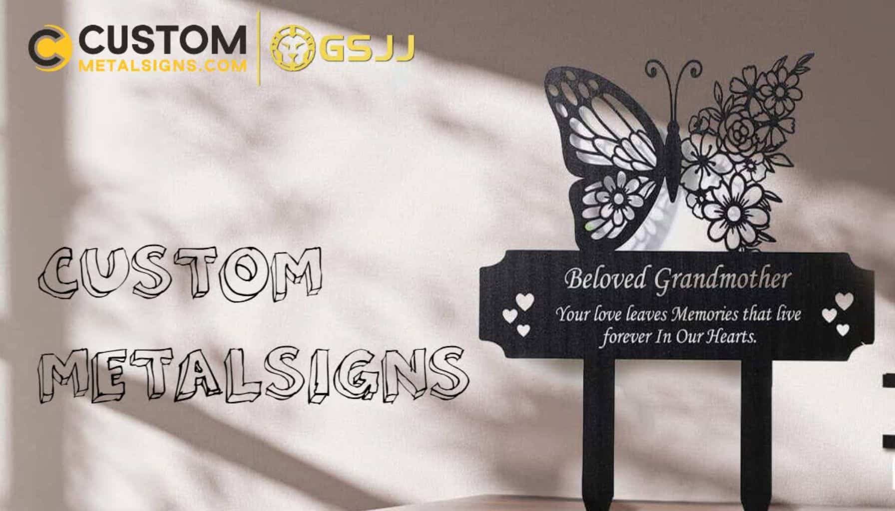 GSJJ Custom Metal Signs