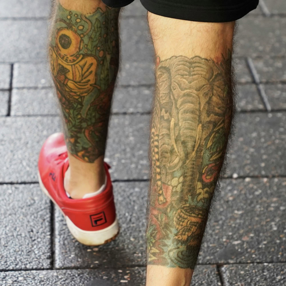 Leg Tattoos